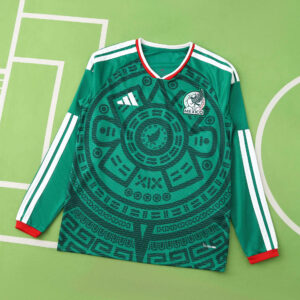 26/27 Mexico Home Jersey Fan Version Long Sleeved